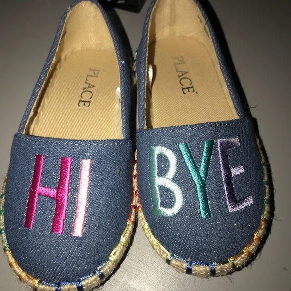 Children's Place Other - Children’s Place 6Toddler Canvas Hi Bye Children's Place Other - Children’s Place 6Toddler Canvas Hi Bye